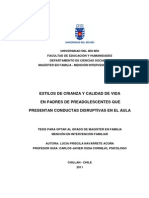 Tesis Estilos de Crianza PDF