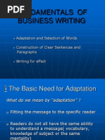 Fundamentals of Business Writing Notes