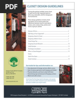 Walk in Closet Design Guide