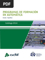 6 - Catalogo Aulas Adif - Automatica - 2014 PDF