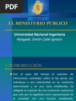 El Ministerio Publico