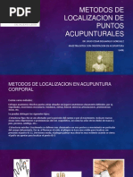 Metodos de Localizacion de Puntos Acupunturales