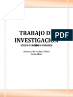 Trabajo de Investigacion. Arabela. Virus Viroides Priones