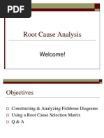 Cause - Effect and Root - Cause Analysis