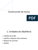 Construcción de Muros