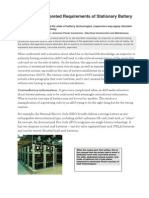 Battery Room Ventilation Guidelines