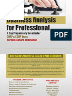 CBAP Business Analysis Training