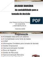 Contabilidade Bancária A Dinâmica Da Contabilidade para A Tomada de Decisão