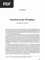 Emotion in The Work Place