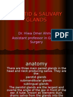 Parotid Tumors and Other Salivary Gland Tumors