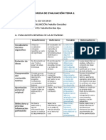 Rúbrica de Evaluación Tema 1