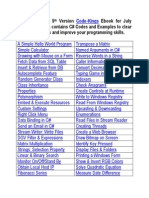 50 .Net C# CSharp Tutorial Programs (Version 5 - July 2013 - Code-Kings) PDF