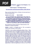 Be It Enacted by The Senate and House of Representatives of The Philippines in Congress Assembled