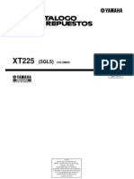 Manual Yamaa XT 225 PDF