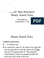 Binary Search Trees