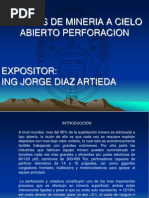 Perforación en Open Pit