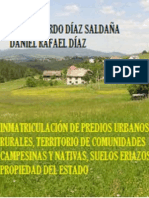 Inmatriculación de Predios Urbanos, Rurales, Territorio de Comunidades Campesinas y Nativas, Suelos Eriazos y Propiedad Del Estado