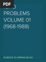 International Chemistry Olympiad Problems Volume 01 (1968-1988)