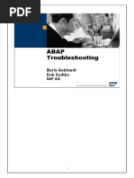 ABAP Troubleshooting PDF