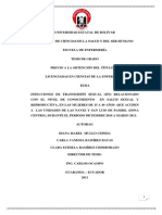 Tesis Infecciones Transmision Sexual PDF