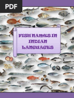 Fish Names in Indian Languages