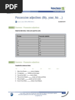 2.possessive Adjectives + KEY