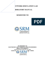 Network Simulation Lab Manual