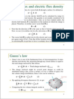 Electric Flux and Electric Flux Density