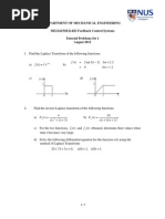 ME2142 - Tut - 1 - With Answers PDF