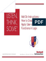 Add On Instructions - How To Create and Apply User-Defined Functions in Logix