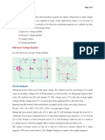 Voltage Multipliers: Half-Wave Voltage Doubler