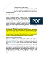 Sistema Amortiguador Del Bicarbonato / Acido Carbónico.: CO + H O H CO H+ + HCO