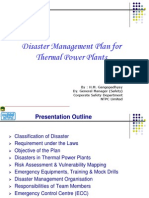 NTPC Disaster Management Plan DMP - TPP