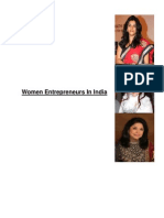 Women Entrepreneurs in India