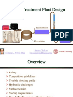 Water Treatment Plant Design: Sedimentation