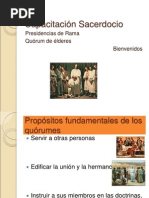 Capacitación Sacerdocio