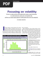 Active Trader Magazine - Article - Focusing On Volatility - August 2005