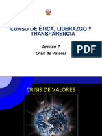 Leccion 7 Crisis de Valores EN 4 PARTES