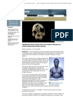 06-11-03: 160,000-Year-Old Skulls Are Oldest Anatomically Mode...