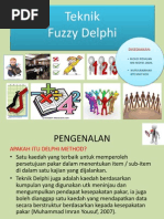 Teknik Fuzzy Delphi