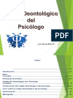 Codigo Deontologico Del Psicologo