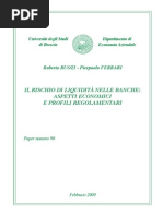 Economia e Gestione Della Banca