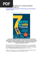 7 SECRETOS DEL ÉXITO y Los 7 Principios Herméticos Explicados en El Siglo XXI