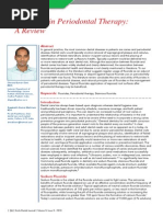 Fluorides in Periodontal Therapy