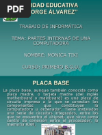 Partes Internas Del Computador