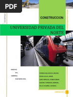 Informe de Construccion - Metrado de Cimentaciones