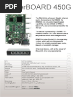 Routerboard 450G: 1Gbps 650Mbps