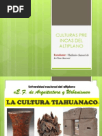 Culturas Pre Incas Del Altiplano