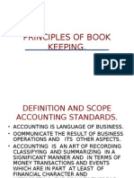 Principles of Book Keeping