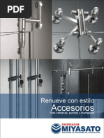 Catalogo Accesorios Ventanas, Puertas y Mamparas